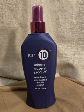 it's a 10 Miracle Leave-In Product - Purple
